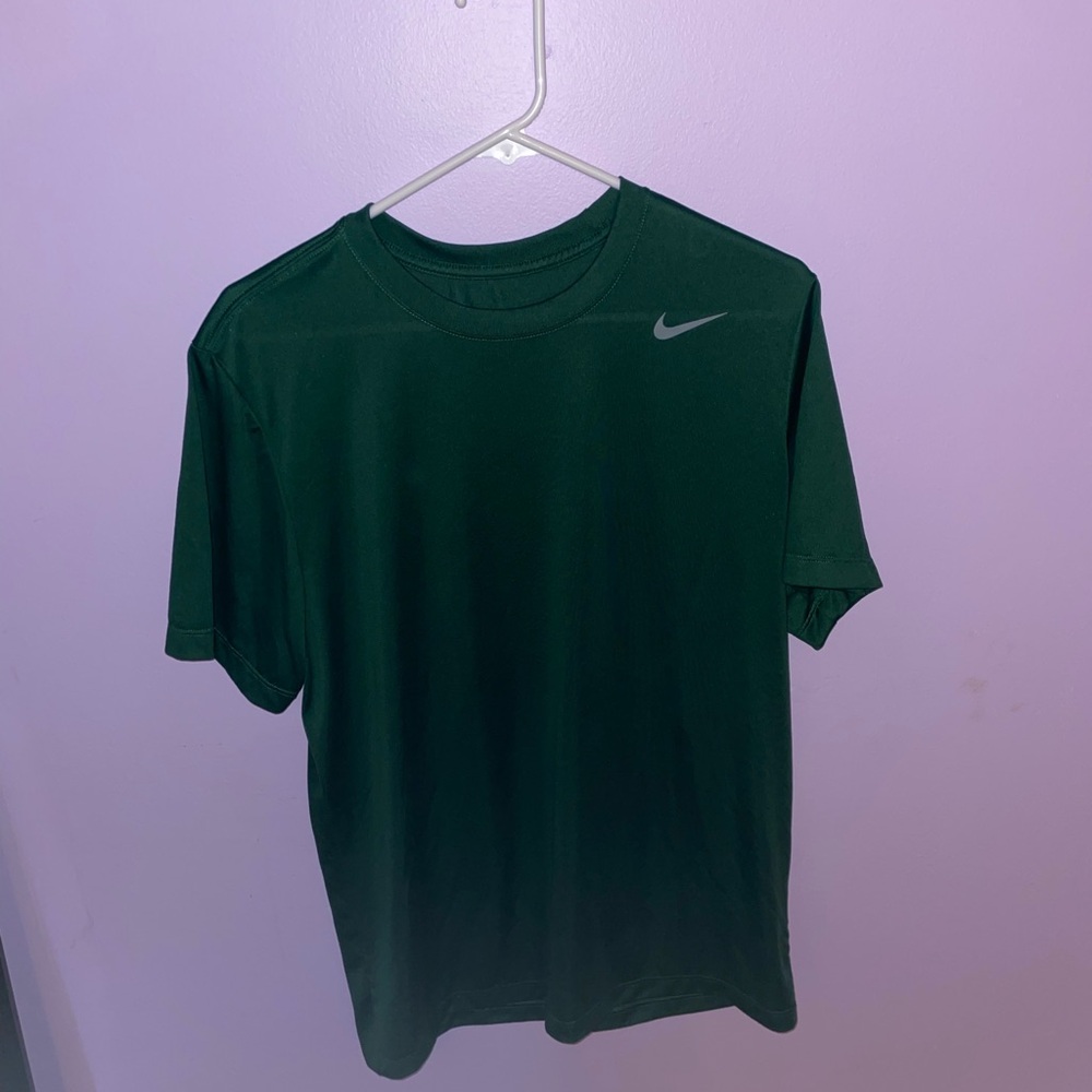Nike Men's Dark Green Short Sleeve Tee